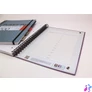 Kép 6/7 - Spirálfüzet, A4+, vonalas, 100 lap, PUKKA PAD "Metallic Project Book", vegyes szín