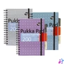 Kép 1/5 - Spirálfüzet, A5, vonalas, 100 lap, PUKKA PAD "Metallic Project Book", vegyes szín