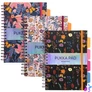 Kép 4/5 - Spirálfüzet, B5, vonalas, 100 lap, PUKKA PAD "Project Book Bloom", vegyes minta