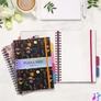Kép 5/5 - Spirálfüzet, B5, vonalas, 100 lap, PUKKA PAD "Project Book Bloom", vegyes minta
