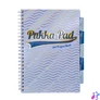 Kép 2/4 - Spirálfüzet, A4, vonalas, elválasztóval, 100 lap, PUKKA PAD "Haze Project Book", vegyes szín