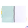 Kép 2/4 - Spirálfüzet, B5, PUKKA PAD "Study book", szürke