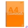Kép 2/4 - Spirálfüzet, A4, vonalas, 80 lap, PUKKA PAD "Unipad Essentials Jotta", vegyes
