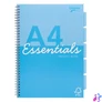 Kép 1/2 - Spirálfüzet, A4, vonalas, 100 lap, PUKKA PAD "Unipad Essentials Project Book", vegyes