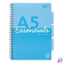 Kép 2/3 - Spirálfüzet, A5, vonalas, 100 lap, PUKKA PAD "Unipad Essentials Project Book", vegyes