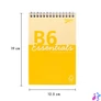 Kép 3/3 - Jegyzettömb, B6, vonalas, 80 lap, PUKKA PAD "Unipad Essentials Shorthand", vegyes