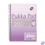 Kép 1/2 - Spirálfüzet, A5, vonalas, 100 lap, PUKKA PAD "Irlen Jotta Lavender"