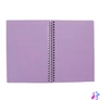 Kép 2/2 - Spirálfüzet, A5, vonalas, 100 lap, PUKKA PAD "Irlen Jotta Lavender"