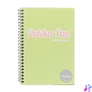 Kép 3/7 - Spirálfüzet, A5, vonalas, 100 lap, PUKKA PAD "Pastel Jotta Pad", vegyes szín