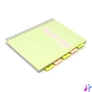 Kép 4/8 - Spirálfüzet, A4, vonalas, 100 lap, PUKKA PAD "Pastel project book", vegyes szín