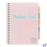 Kép 5/8 - Spirálfüzet, A4, vonalas, 100 lap, PUKKA PAD "Pastel project book", vegyes szín