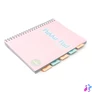 Kép 6/8 - Spirálfüzet, A4, vonalas, 100 lap, PUKKA PAD "Pastel project book", vegyes szín
