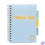 Kép 1/8 - Spirálfüzet, A5, vonalas, 100 lap, PUKKA PAD "Pastel project book", vegyes szín