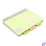 Kép 4/8 - Spirálfüzet, A5, vonalas, 100 lap, PUKKA PAD "Pastel project book", vegyes szín