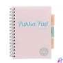 Kép 5/8 - Spirálfüzet, A5, vonalas, 100 lap, PUKKA PAD "Pastel project book", vegyes szín