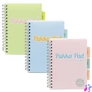Kép 7/8 - Spirálfüzet, A5, vonalas, 100 lap, PUKKA PAD "Pastel project book", vegyes szín