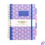 Kép 2/9 - Spirálfüzet, B5, vonalas, 100 lap, PUKKA PAD "Floral Project Book", vegyes minta