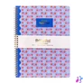Kép 3/10 - Spirálfüzet, A4+, vonalas, 100 lap, PUKKA PAD "Floral Jotta Notebook", vegyes minta