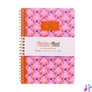 Kép 4/9 - Spirálfüzet, A5, vonalas, 100 lap, PUKKA PAD "Floral Jotta Notebook", vegyes minta