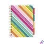 Kép 3/3 - Spirálfüzet, B5, vonalas, 100 lap, PUKKA PAD "Colour Wash Project Book", vegyes minta