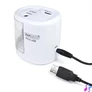 Kép 5/6 - Hegyező, kétlyukú, asztali, elemes, USB töltővel, RAPESCO"PS12-USB", fehér