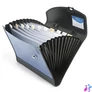 Kép 2/6 - Harmonikamappa, A4+, PP, 13 rekeszes, RAPESCO, kék