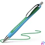 Kép 2/6 - Golyóstoll, 0,7 mm, nyomógombos, SCHNEIDER "Slider Rave XB", zöld