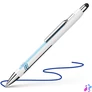 Kép 2/4 - Golyóstoll, 0,7 mm, nyomógombos, érintőképernyőhöz, fehér-kék tolltest, SCHNEIDER "Epsilon Touch XB", kék