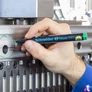 Kép 7/7 - Alkoholos marker, 1-3 mm, kúpos, SCHNEIDER "Maxx 130", sárga
