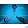 Kép 3/3 - Rollertoll készlet, 0,5 mm, SCHNEIDER "One Hybrid C", 4 szín