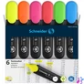 Kép 4/5 - Szövegkiemelő készlet, 1-5 mm, SCHNEIDER "Job 150", 6 különböző szín