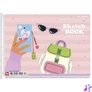 Kép 2/3 - Vázlatfüzet, spirál, A4, 120 g, 20 lap, SHKOLYARYK "Draw your dream", vegyes