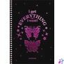 Kép 3/9 - Spirálfüzet, A5, kockás, 80 lap, SHKOLYARYK "Notebook", vegyes