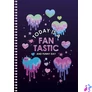 Kép 5/9 - Spirálfüzet, A5, kockás, 80 lap, SHKOLYARYK "Notebook", vegyes