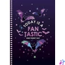Kép 6/9 - Spirálfüzet, A5, kockás, 80 lap, SHKOLYARYK "Notebook", vegyes