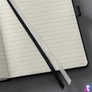 Kép 4/6 - Jegyzetfüzet, exkluzív, A5, vonalas, 97 lap, keményfedeles, SIGEL "Conceptum", fekete