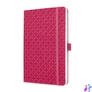 Kép 1/5 - Jegyzetfüzet, exkluzív, 135x203 mm, vonalas, 87 lap, keményfedeles, SIGEL "Jolie", fukszia