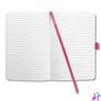 Kép 3/5 - Jegyzetfüzet, exkluzív, 135x203 mm, vonalas, 87 lap, keményfedeles, SIGEL "Jolie", fukszia