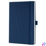 Kép 1/5 - Jegyzetfüzet, exkluzív, A5, vonalas, 97 lap, keményfedeles, SIGEL "Conceptum", éjkék