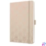 Kép 1/4 - Jegyzetfüzet, exkluzív, A5, vonalas, 87 lap, keményfedeles, SIGEL "Jolie", bézs