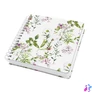 Kép 1/3 - Spirálfüzet, 234x215 mm, sima, 120 lap, keményfedeles, SIGEL "Jolie Fairytale Garden"