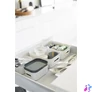 Kép 3/5 - Műanyag tárolódoboz, 0,6 liter, SMARTSTORE "Compact XS", fehér