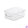 Kép 1/5 - Műanyag tárolódoboz, 1,5 liter, SMARTSTORE "Compact Clear S", átlátszó