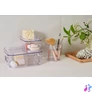Kép 4/5 - Műanyag tárolódoboz, 1,5 liter, SMARTSTORE "Compact Clear S", átlátszó