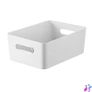 Kép 1/5 - Műanyag tárolódoboz, 15,4 liter, SMARTSTORE "Compact L", fehér