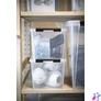 Kép 3/7 - Műanyag tárolódoboz, 3 liter, fekete fogantyúkkal, SMARTSTORE "Classic 3", átlátszó