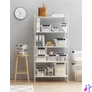 Kép 7/7 - Műanyag tárolódoboz, 3,5 liter, fekete fogantyúkkal, SMARTSTORE "Classic 4", átlátszó