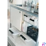 Kép 5/7 - Műanyag tárolódoboz, 8 liter, fekete fogantyúkkal, SMARTSTORE "Classic 10", átlátszó