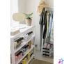 Kép 6/7 - Műanyag tárolódoboz, 8 liter, fekete fogantyúkkal, SMARTSTORE "Classic 12", átlátszó