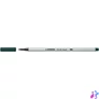 Kép 2/2 - Ecsetirón, STABILO "Pen 68 brush", földeszöld
